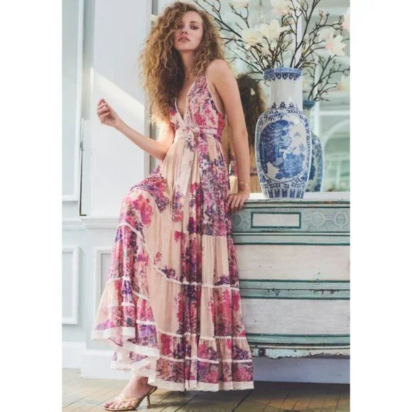 NWT HEMANT AND NANDITA LEAH MAXI DRESS